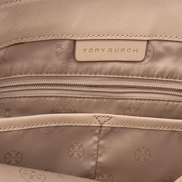 Tory Burch Emerson Blush Pink Tote Bag EUC - Picture 8 of 16